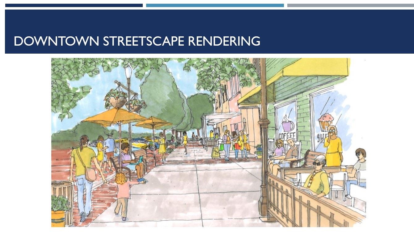 Downtown Street Rendering